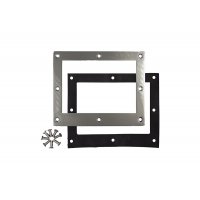 Рамка лицевая из нерж. стали в комплекте с винтами и прокладкой к скиммеру A.S-1 с переливом