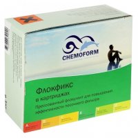 Флокфикс флокулянт в картриджах 8 х 125гр. 1кг Chemoform