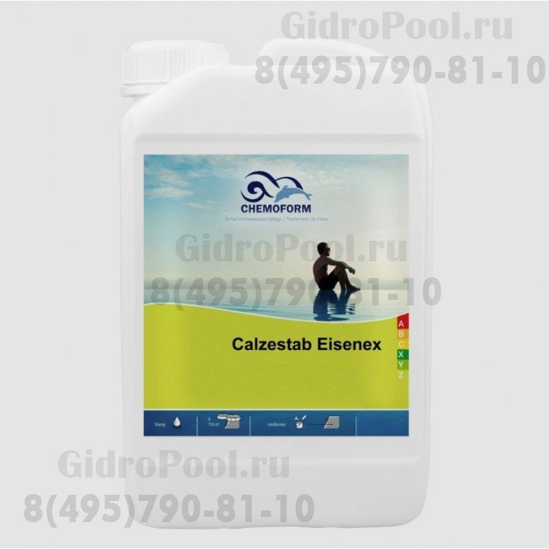 Кальцестаб Айзенекс жидкое средство от известковых и металл.образований 10л. Chemoform