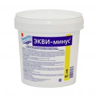 ЭКВИ-минус (рН-минус) гранулы ведро 1 кг (б.) /(1уп=12шт)