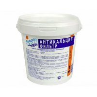 АНТИКАЛЬЦИТ ФИЛЬТР, удаление известковых отложений в фильтре, порошок ведро 1кг /(1уп=12шт)