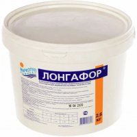ЛОНГАФОР медленный органический хлор (табл. 100г) ведро 30 кг