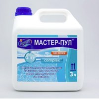 МАСТЕР-ПУЛ жидкое средство 4 в 1 канистра 3 л. /(1уп=4шт)