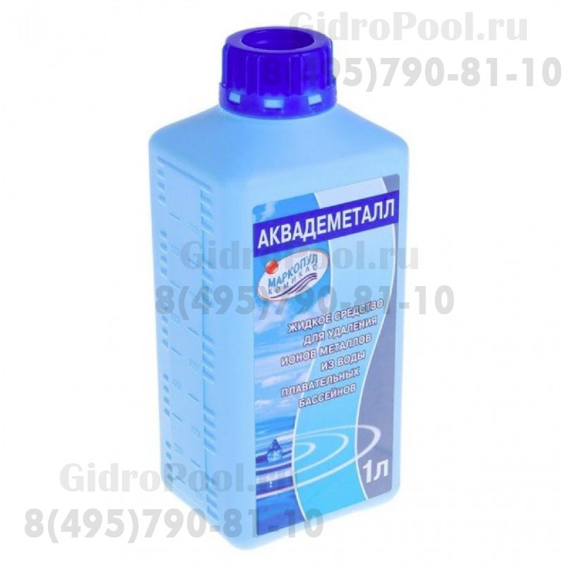 АКВАДЕМЕТАЛЛ, удаление ионов металлов, гель флакон 10л