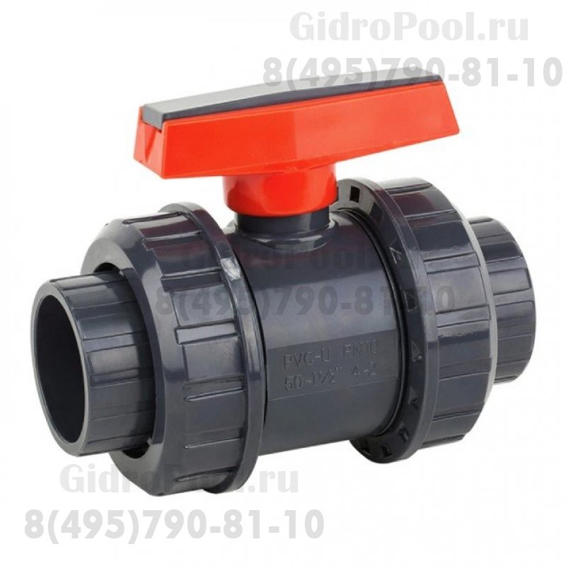 Шаровый кран ПВХ 1,6 МПа d_ 20