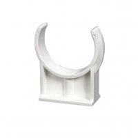 Держатель трубн. ПВХ_d50мм,без клипсы