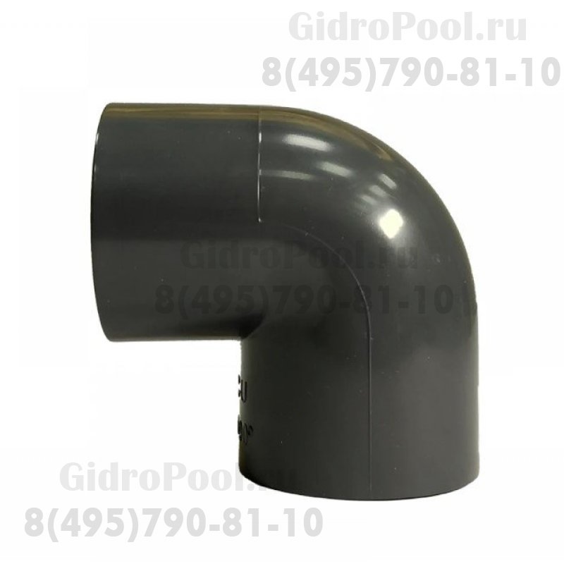 Угол 90 ПВХ 1,0 МПа d _ 63мм