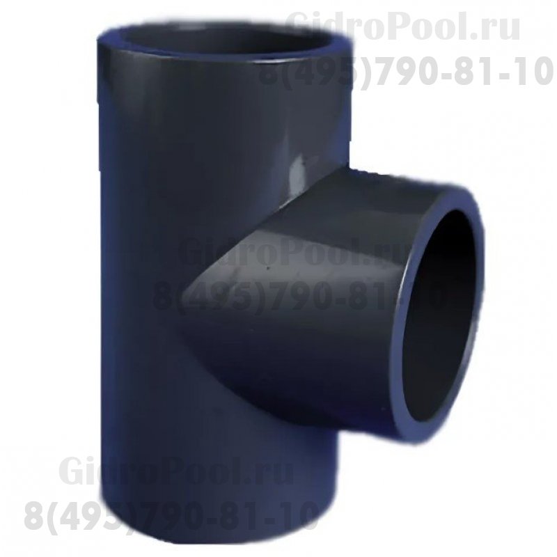 Тройник 90 ПВХ 1,0 МПа d _ 75мм