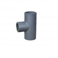 Тройник редукционный 90 ПВХ 1,0 МПа d _ 75*50мм