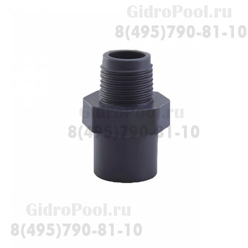 Переход ПВХ c НР 1,0 МПа d_50/63х2 