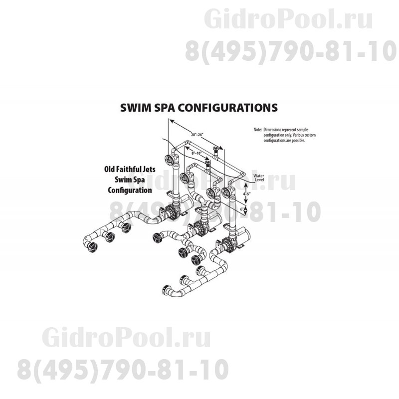 Желоб водозабора (плитка) Waterway (640-3570S V)