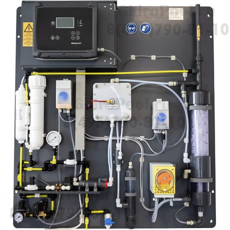 Электролизер для производства гипохлорита Membrano EC TANK 16, 16 г/ч, Dinotec, с резервуаром
