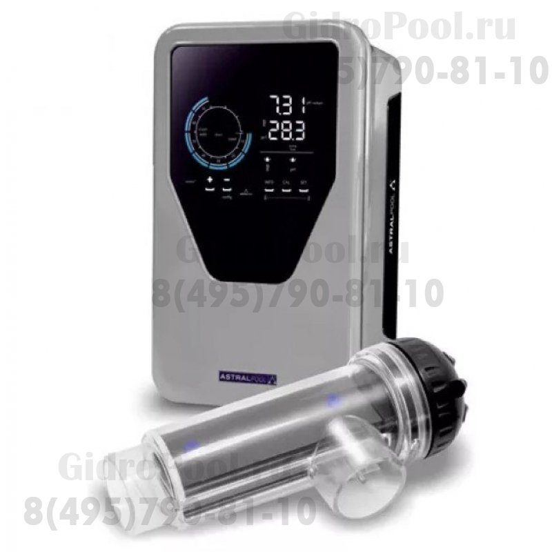 Электролизер соленой воды 21 гр/ч, до 100 м³, 220В Astral Smart Next