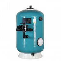 Фильтр HK18800Aтд, шпул.навивки Д. 800мм,25м³/ч,выс.1м;доп.опции, бок. подкл. 2