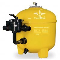 Фильтр песочный ламинированный Д. 900мм, 32м³/час, бок. подкл. 2