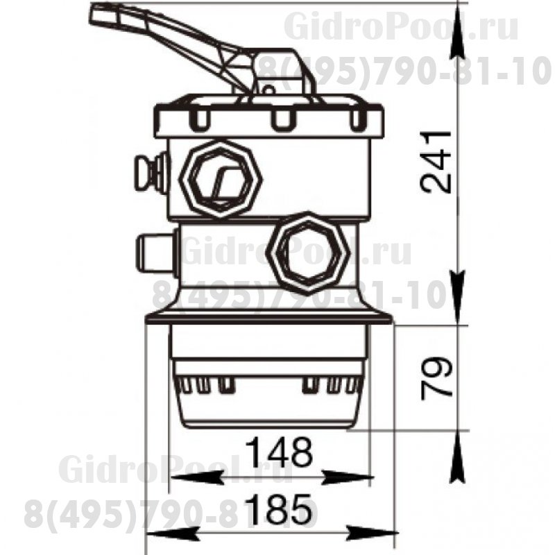 Верхний вентиль 1,5