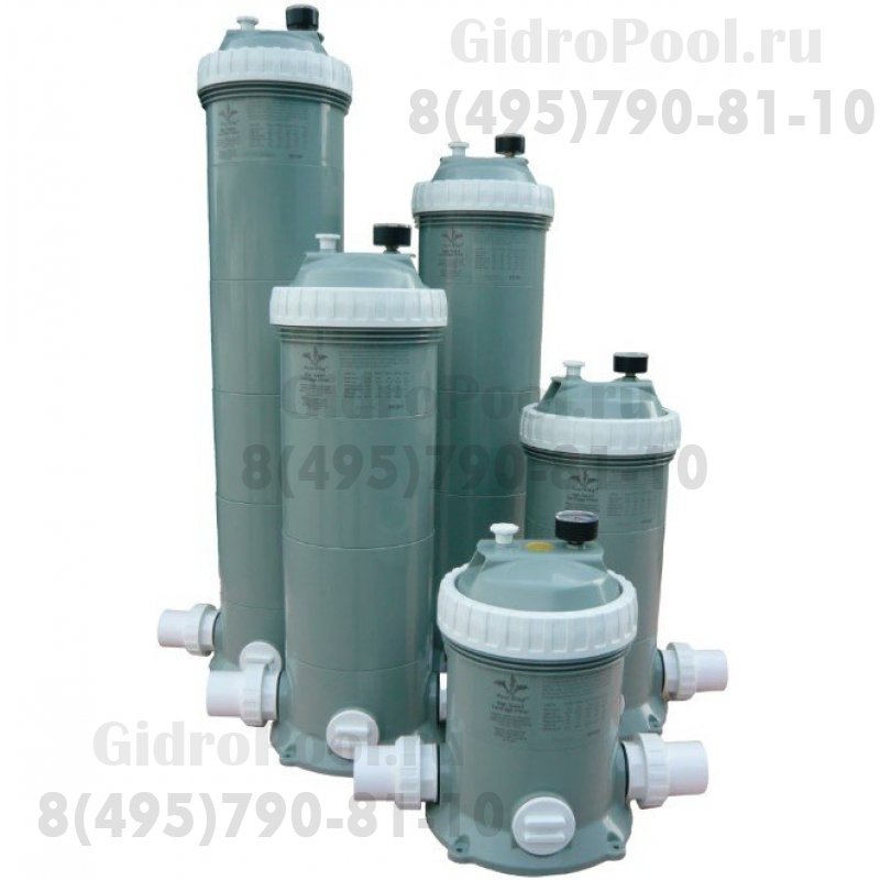 Фильтр картриджный, Д.225мм, 5.5м³/час, 2.25м2, подкл. 63/2