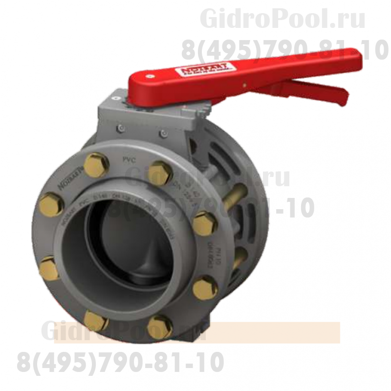 Дроссельная заслонка Nozbart DIM-091 с фланцем с шаговой фиксацией 90мм