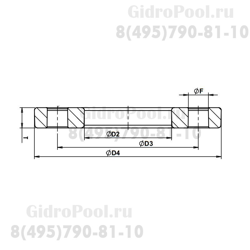 Фланец Nozbart FFL-020  20мм