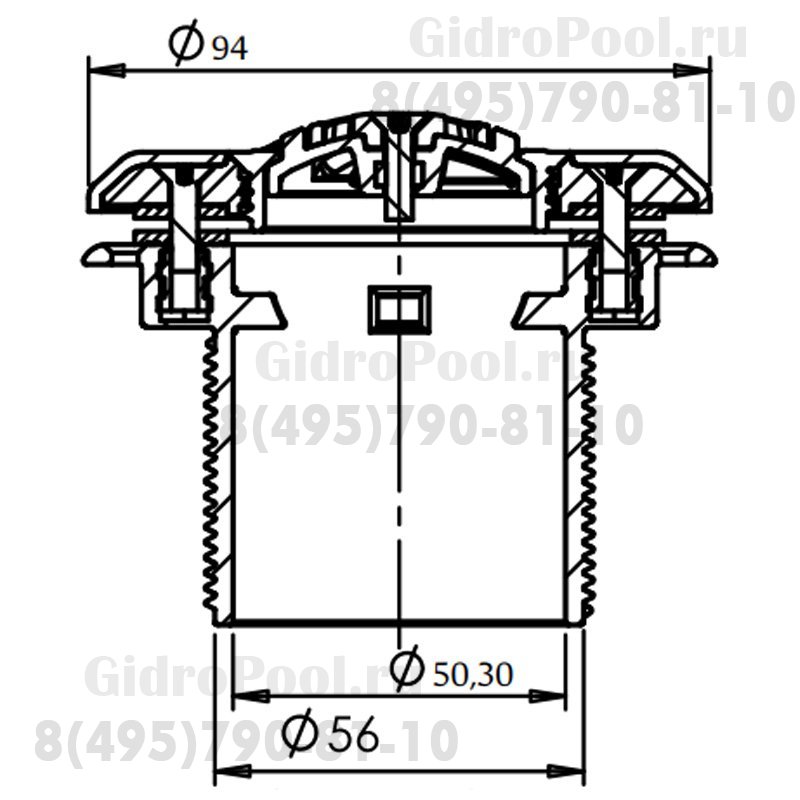 Форсунка впусковая  Nozbart NOZ-405(пленочный)