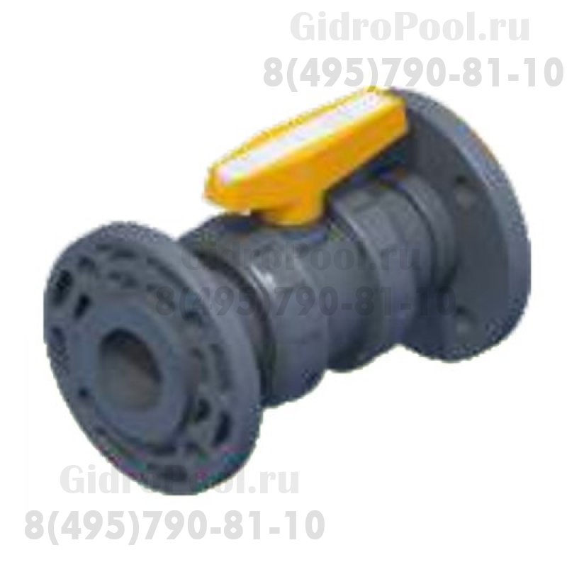 Кран Nozbart VKFA-025 25мм кислотный с фланцем